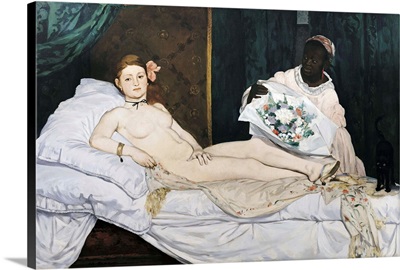 Olympia By Edouard Manet