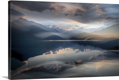 Slocan Lake At Sunset VI