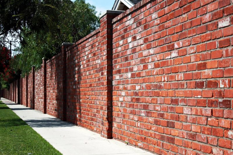 Brick or stone wall cost