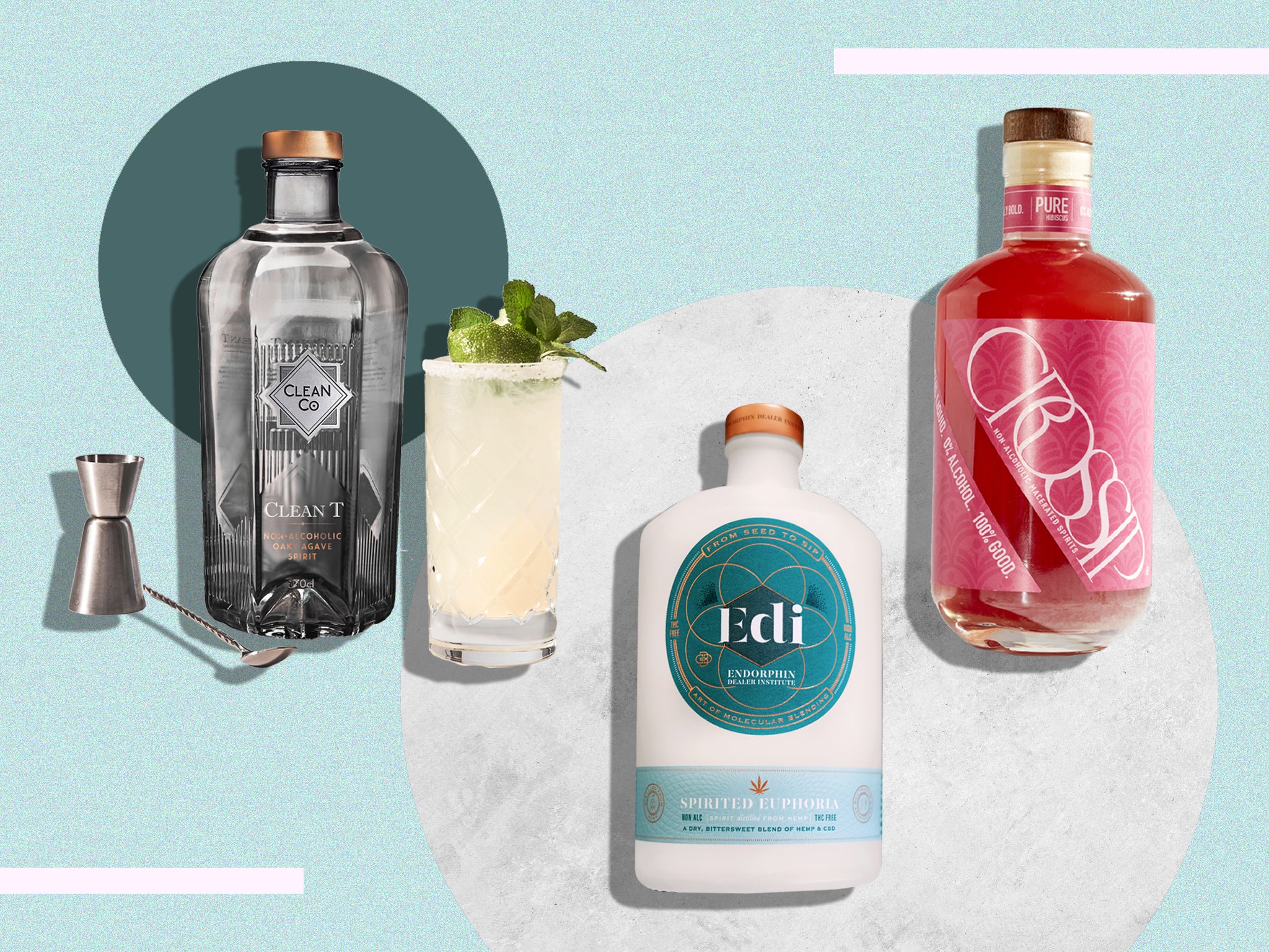 The best alcohol-free spirits for gin mocktails, vodka shots and sipping whisky on the rocks