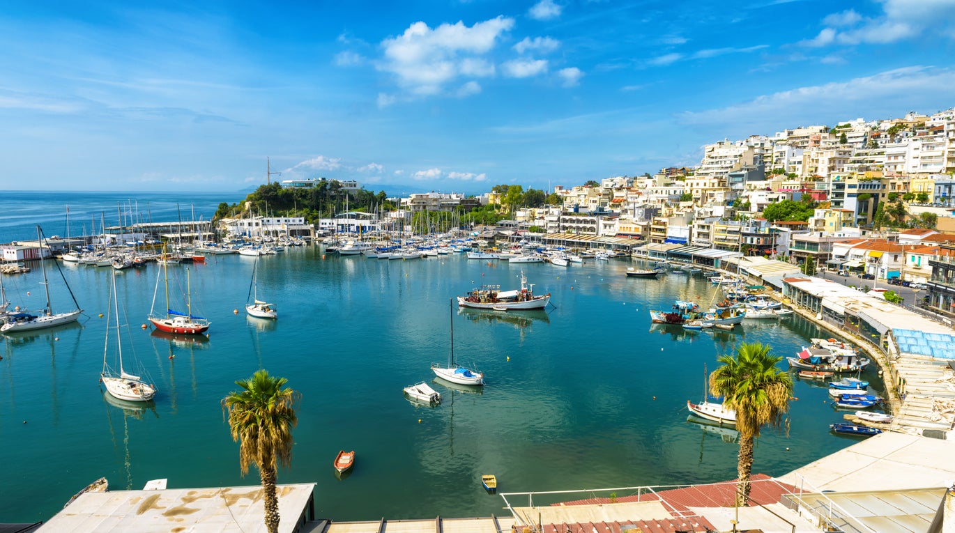 Mikrolimano harbour and yacht marina