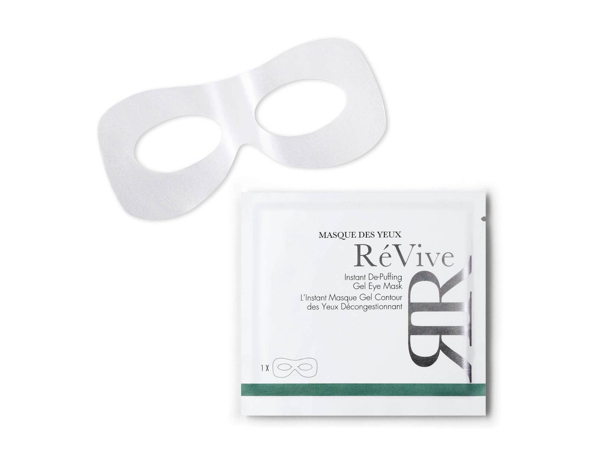 RéVive instant de-puffing gel eye mask