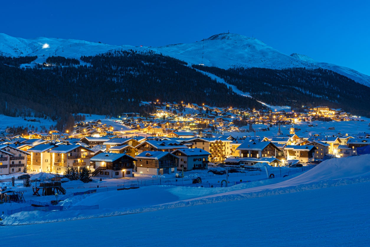 Many of Livigno’s resorts are ski-in and ski-out