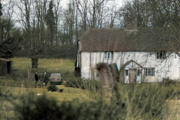 Rooks Farm in Hertfordshire, 1970, where Muriel was held captive