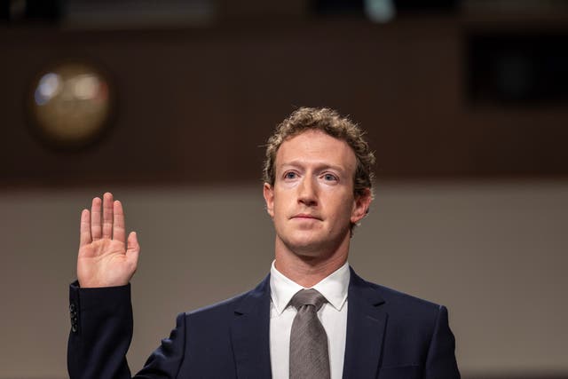 <p>Donald Trump has threatned to jail Mark Zuckerberg if he tries to ‘plot against’ him  </p>