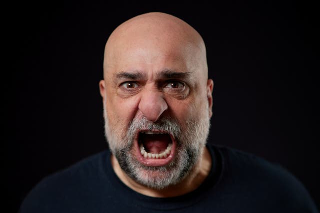 <p>Omid Djalili gets fired up in his new stand-up show, ‘Namaste'</p>