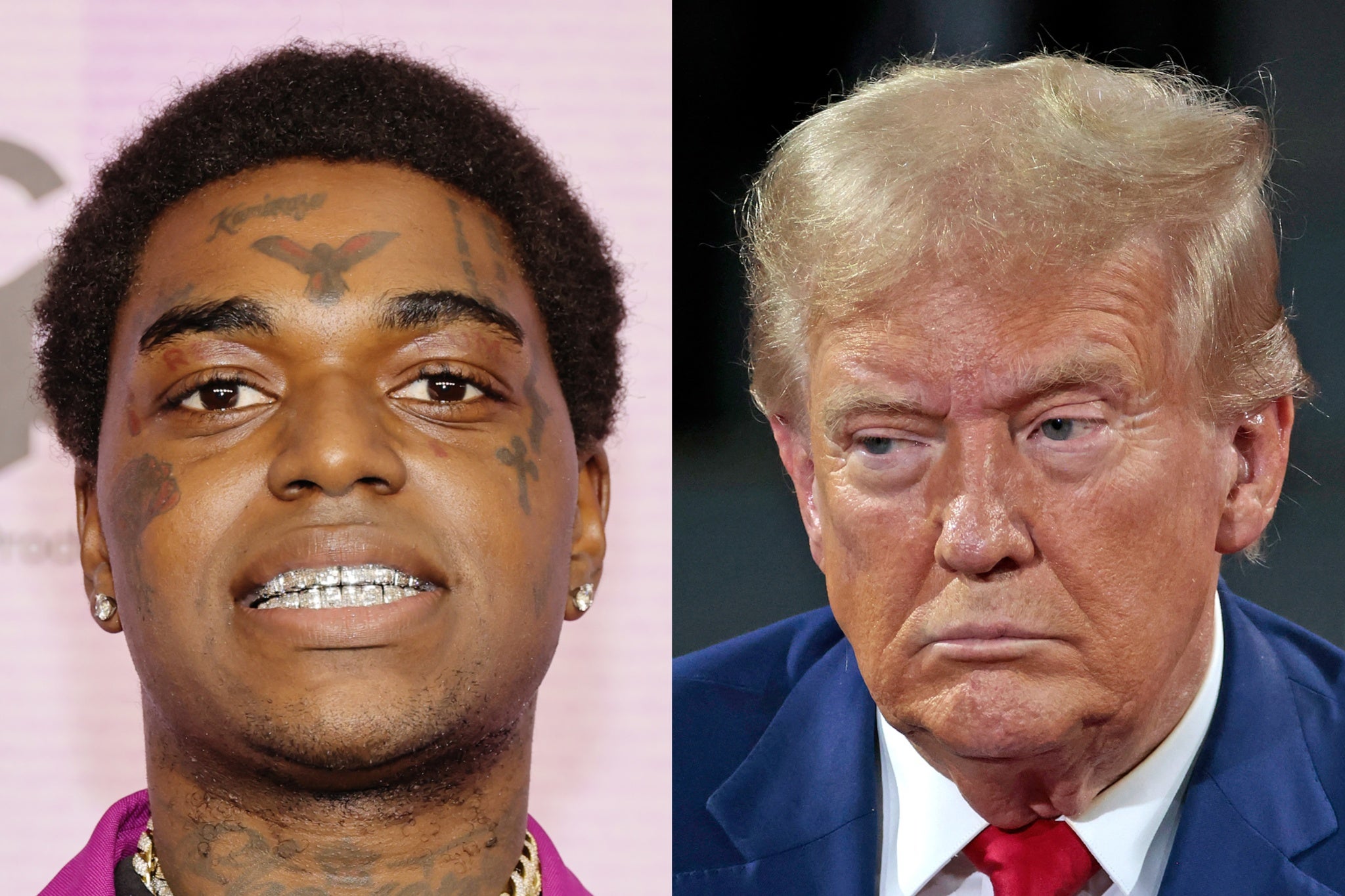 Kodak Black and Donald Trump