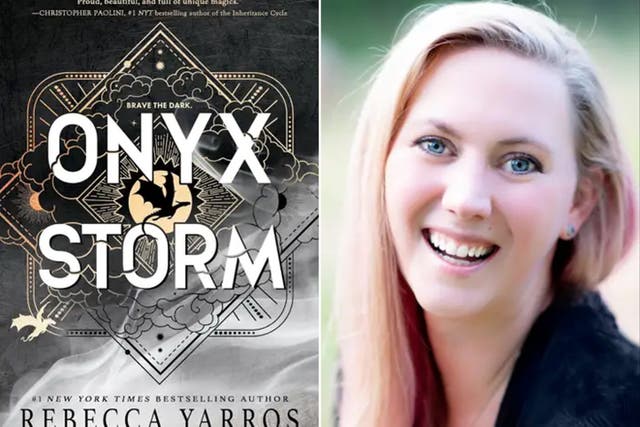 <p>Author Rebecca Yarros told readers to ‘Enjoy the ride’ in an Instagram post just before the release of Onyx Storm </p>