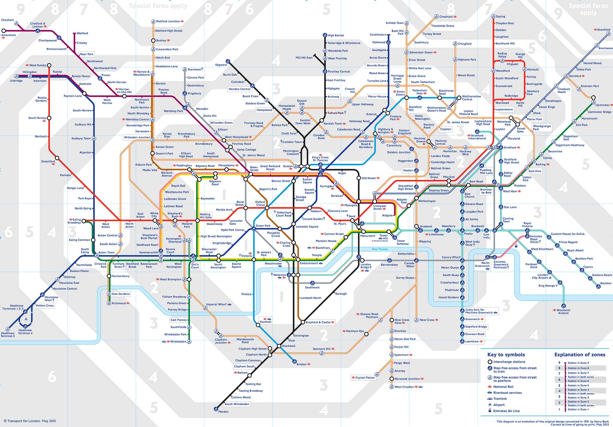 New map shows how more and more of London's rail network will be ...