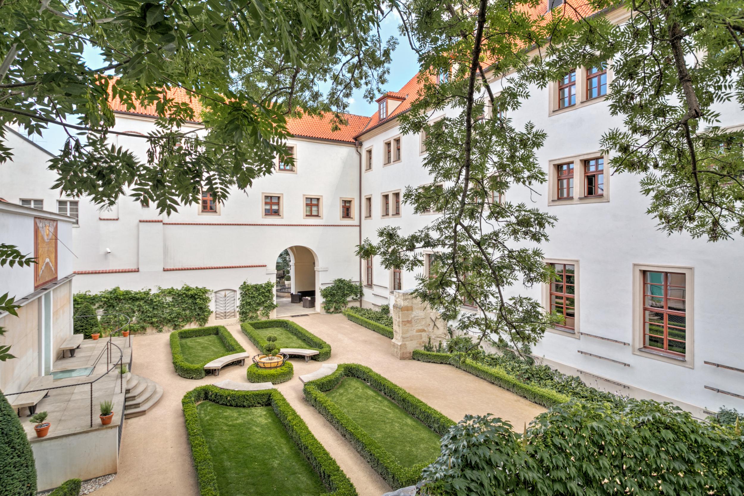 The sundial garden at Augustine's