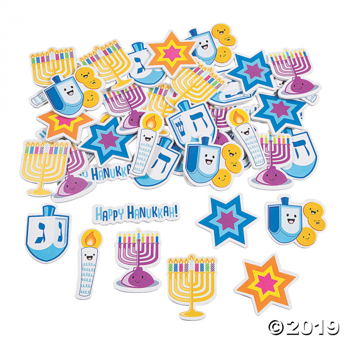 Hanukkah Self-Adhesive Shapes (300 Piece(s))