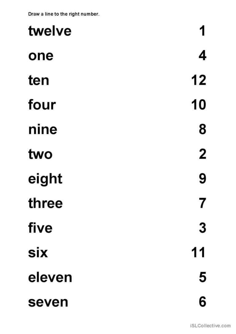 Find the numbers: English ESL worksheets pdf & doc