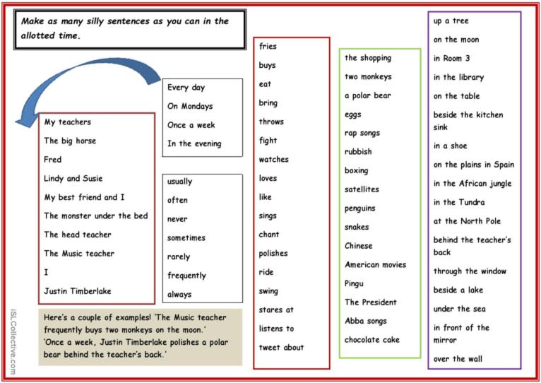 Sentence generator