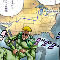 Steel Ball Run race#Route