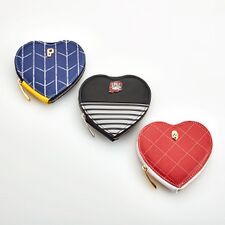 Leather Collection Heart-Shaped Coin Purse