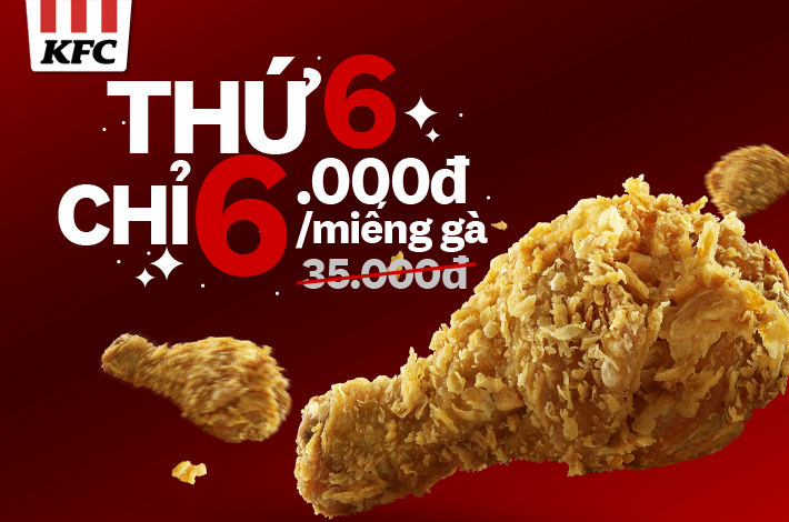 Đặt Hàng Món Gà Rán Kfc | Kfc Việt Nam