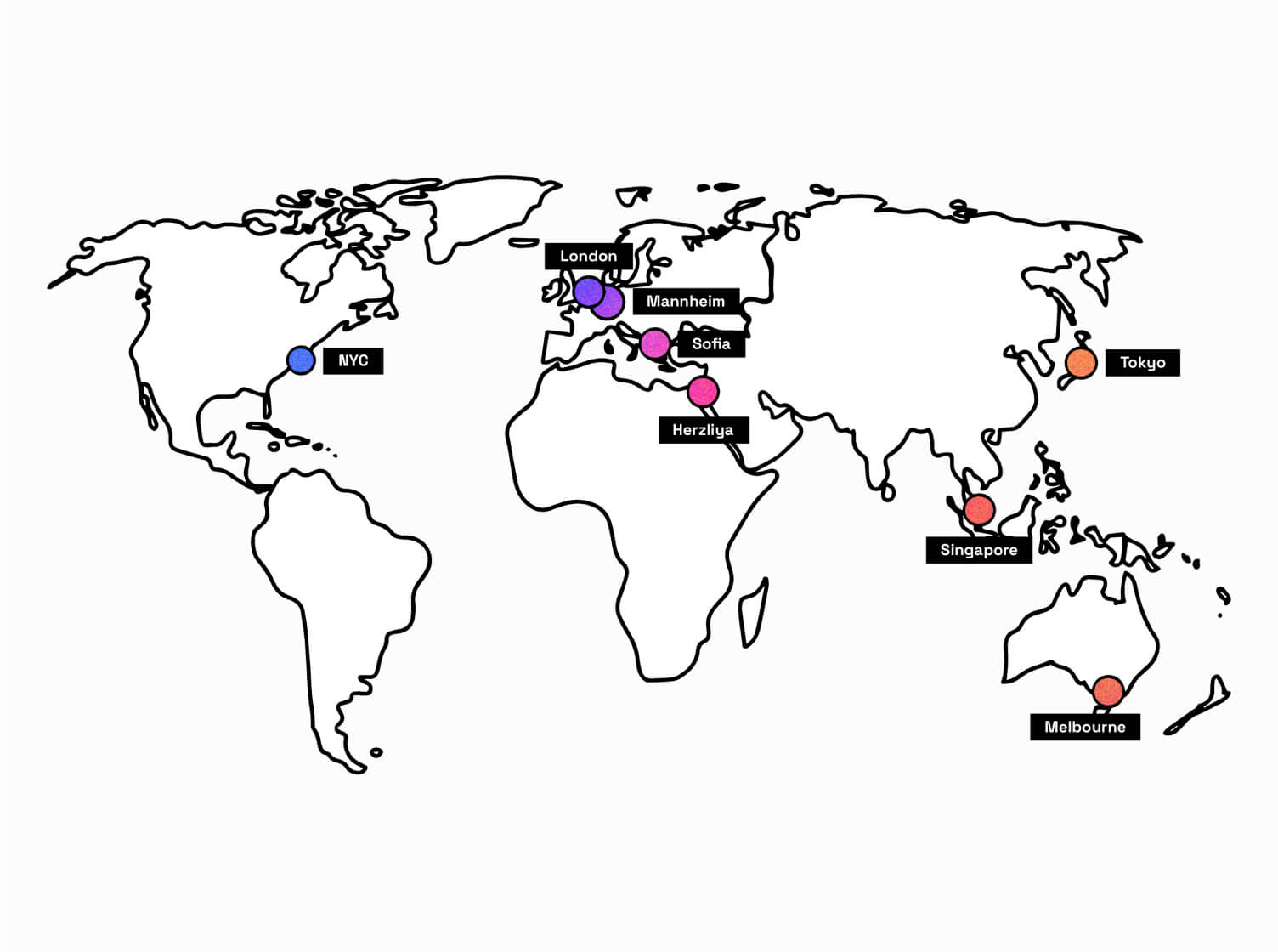 liveperson career locations around the world