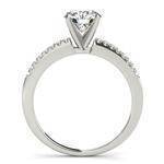 Classic Petite Diamond Engagement Ring