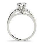 Classic Baguette Cut Diamond Engagement Ring