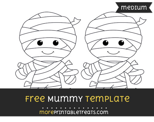 Mummy Printable Template