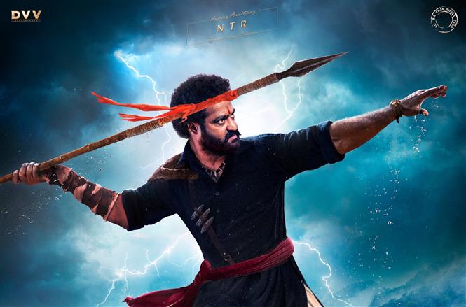 Intense Komaram Bheem poster unveiled for Jr. NTR's birthday!