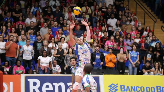 Fora de casa, Joinville Vôlei é derrotado pelo Vôlei Renata na Superliga