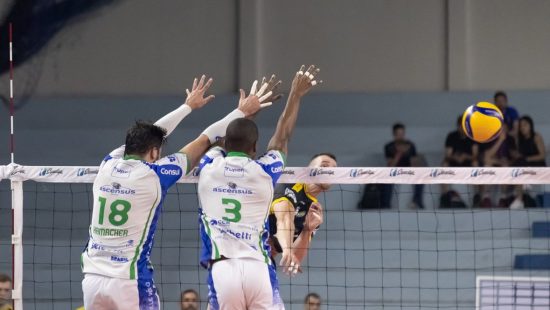 Em Minas Gerais, Joinville Vôlei é derrotado pelo Praia Clube na Superliga