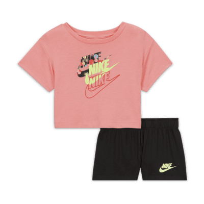 Nike Baby (12-24M) Boxy T-Shirt and Shorts Set. Nike.com