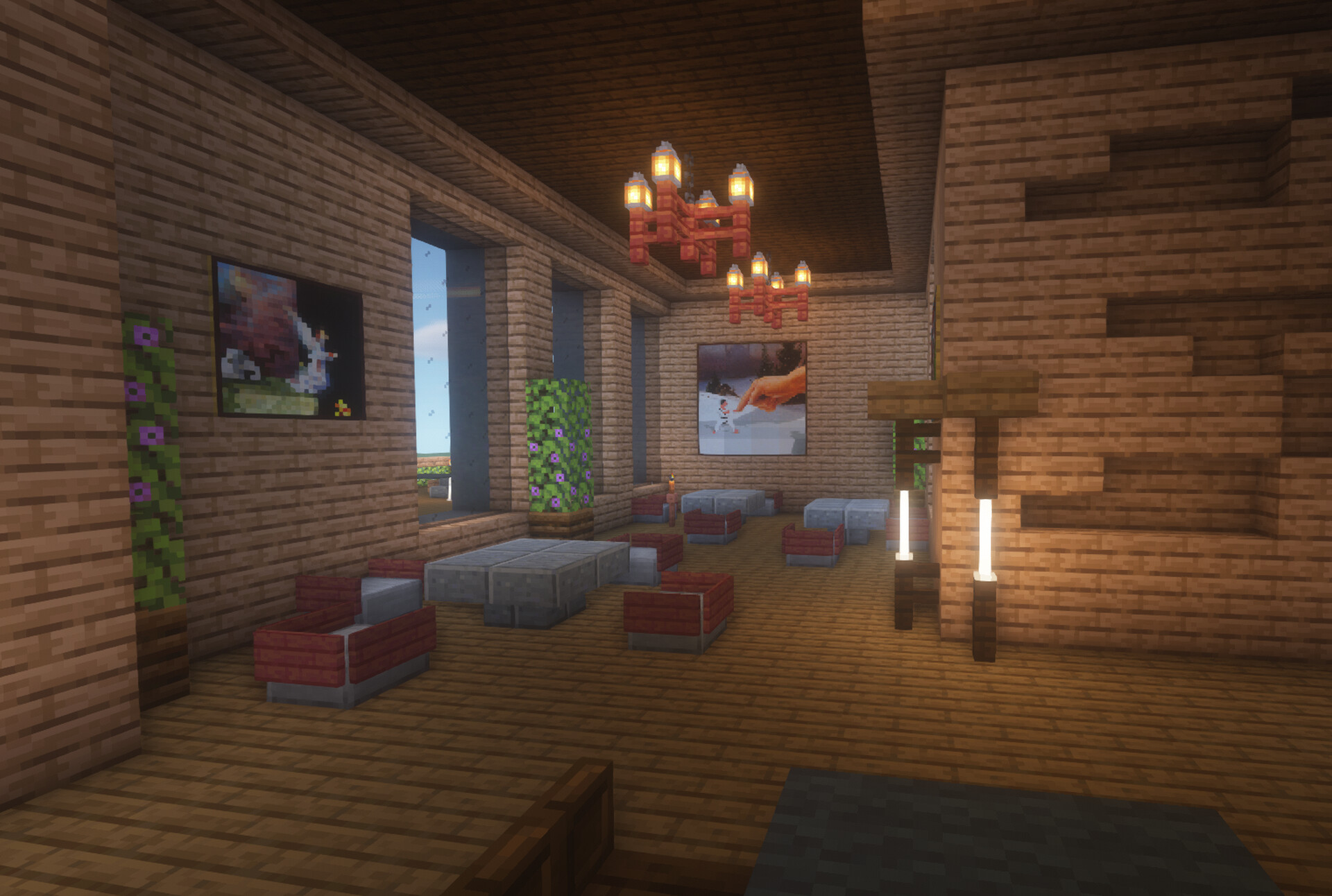 Cafe-restaurant minecraft Minecraft Map