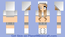 Ghast Girl! Minecraft Skin