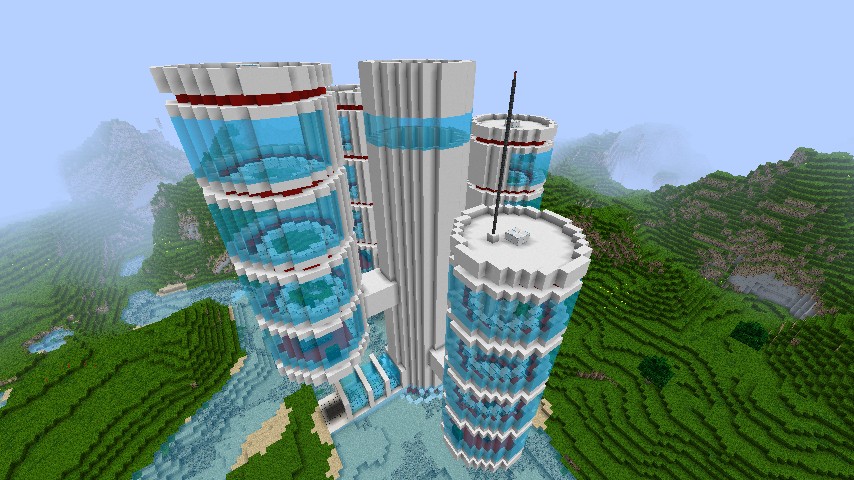 Minecraft Modern Tower