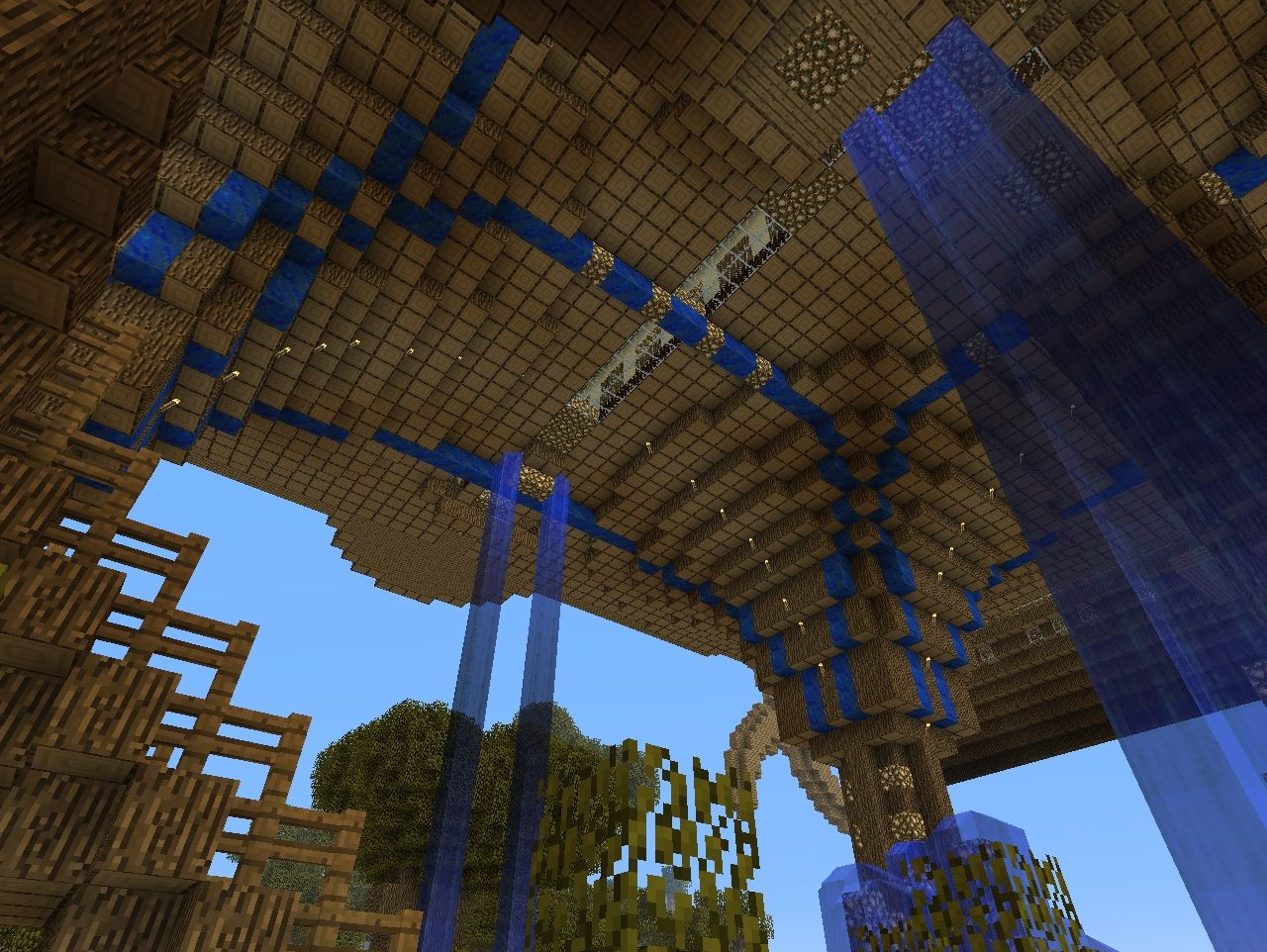 Airship docking station w/ schematic download Minecraft Project