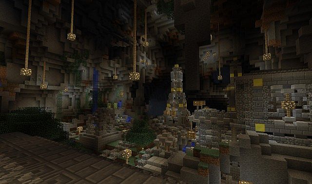 Underground Dwarven City Minecraft Map