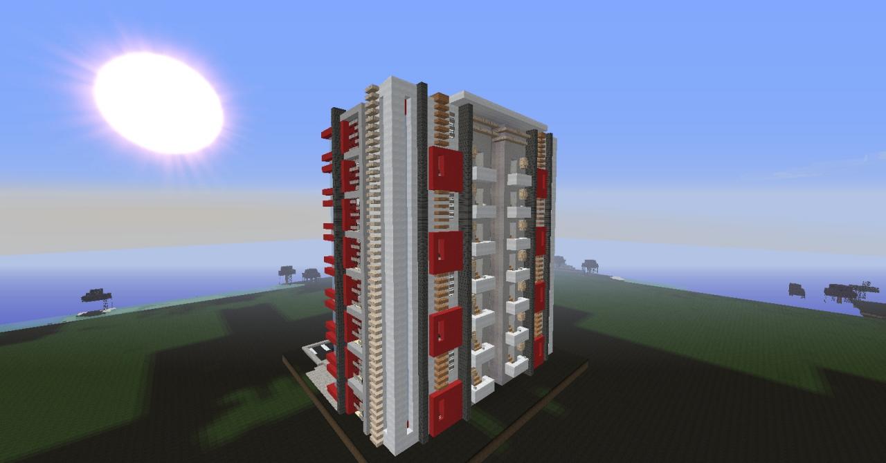 Moderne immeuble 2 Minecraft Map