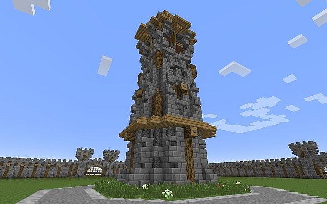 Medieval ClockTower Minecraft Project