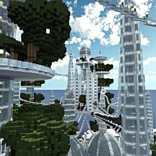 Ocean Cityscape Minecraft Map