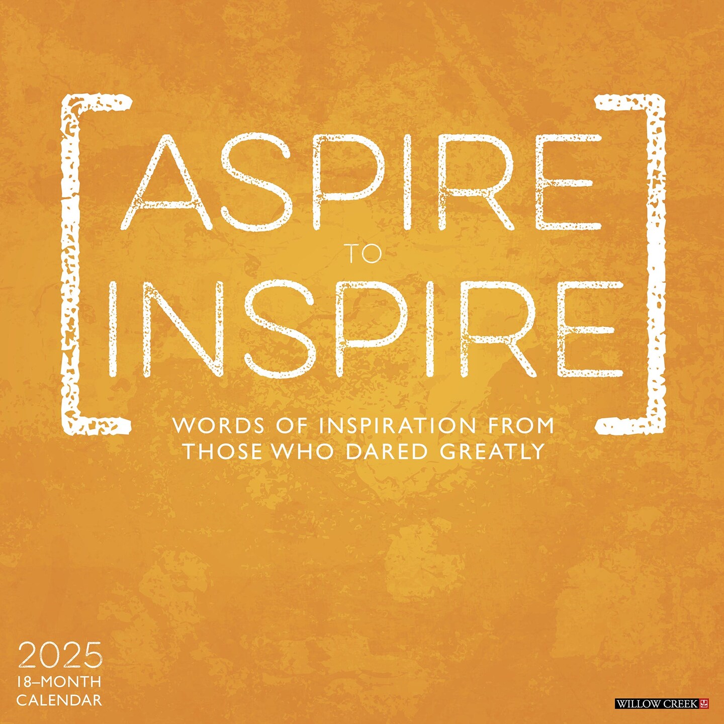 Aspire to Inspire 2025 Wall Calendar