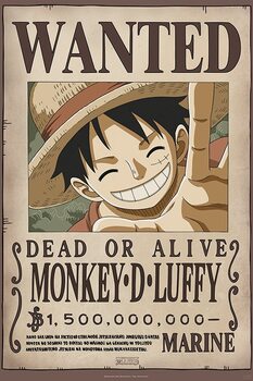 One Piece - Wanted Luffy