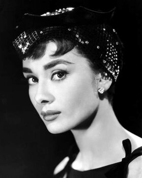 Kunstfoto Audrey Hepburn