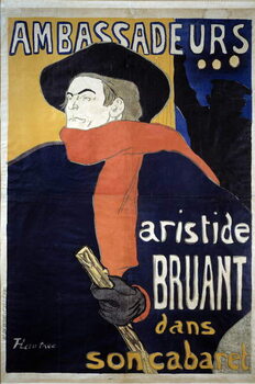 Riproduzione Poster for Aristide Bruant