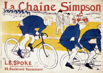 Riproduzione Poster for the Simpson bicycle chains