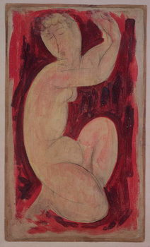 Riproduzione Red Caryatid, 1913