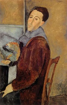 Riproduzione Self Portrait, 1919