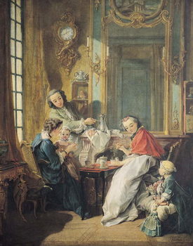 Reprodukcja The Afternoon Meal, 1739