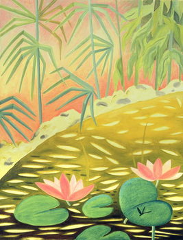 Reproduktion Water Lily Pond I, 1994