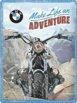 Blechschild BMW - Make Life an Adventure