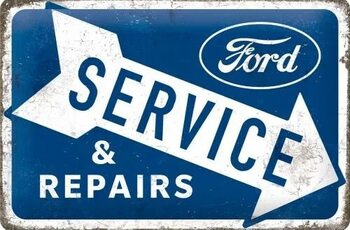 Blechschild Ford - Service & Repairs