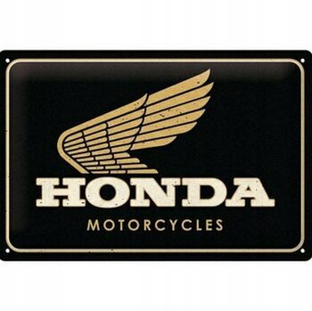 Blechschild Honda