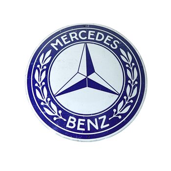 Blechschild Mercedes Benz