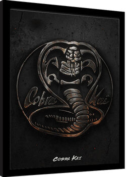 Oprawiony plakat Cobra Kai - Metal